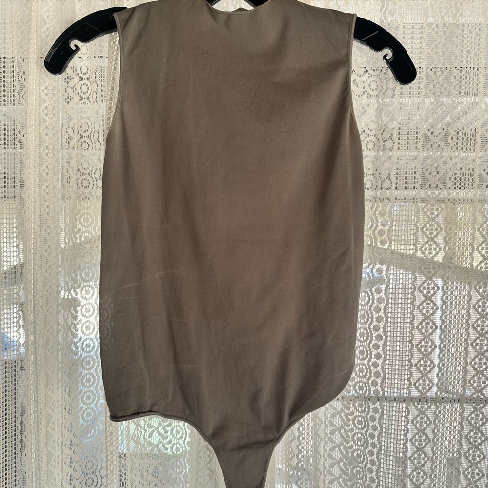 SKIMS Tan Sleeveless Bodysuit